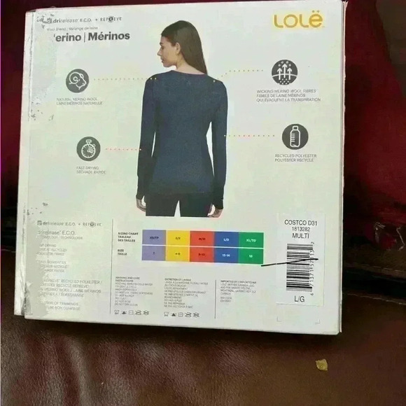 MOVE THEOLOGY Black Onyx Ribbed Crossover Long Sleeve Top - Picture 1 of 2